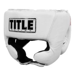 TITLE Boxing USA Boxing Competition Headgear - With Cheeks 33 TITLE Boxing USA Boxing Competition Headgear - With Cheeks -Titleboxing Shop ACHX WH 1 2