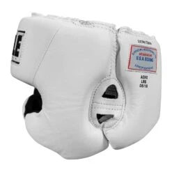 TITLE Boxing USA Boxing Competition Headgear - With Cheeks 36 TITLE Boxing USA Boxing Competition Headgear - With Cheeks -Titleboxing Shop ACHX WH 3