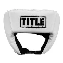 TITLE Boxing USA Boxing Competition Headgear - Open Face -Titleboxing Shop ACHX1 WH 2 2