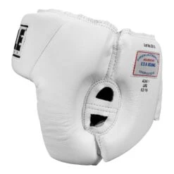TITLE Boxing USA Boxing Competition Headgear - Open Face -Titleboxing Shop ACHX1 WH 3