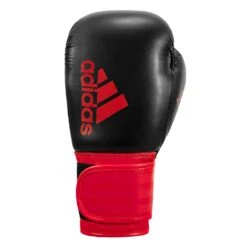 Adidas Hybrid 100 Boxing Gloves -Titleboxing Shop ADIH100 BK RD 003