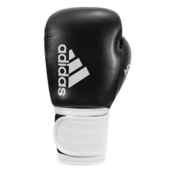 Adidas Hybrid 100 Boxing Gloves -Titleboxing Shop ADIH100 BK WH 003