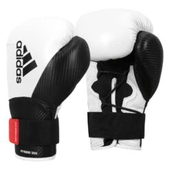 Adidas Hybrid 250 Training Gloves -Titleboxing Shop ADIH250TG WH BK 2