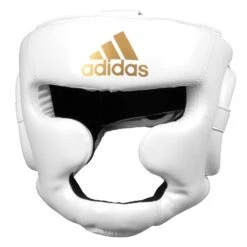 Adidas Super Pro Full Face Headgear -Titleboxing Shop ADISBHG041 WH GD 02