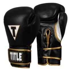 TITLE Boxeo Mexican Leather Bag Gloves Quatro 19 TITLE Boxeo Mexican Leather Bag Gloves Quatro -Titleboxing Shop BASBG4 BK WH 2