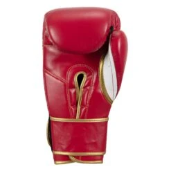 TITLE Boxeo Mexican Leather Training Gloves Quatro -Titleboxing Shop BATGE4 RD WH 4 1