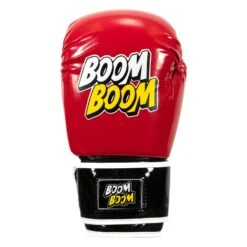 BOOM BOOM Boxing Striker Youth Boxing Gloves -Titleboxing Shop BBSBGY2 RD BK 003