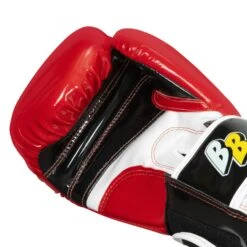 BOOM BOOM Boxing Striker Youth Boxing Gloves -Titleboxing Shop BBSBGY2 RD BK 005