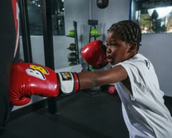 BOOM BOOM Boxing Silencer Youth Bag Gloves -Titleboxing Shop BBYBGSRD 2