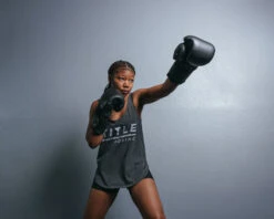 TITLE Black Blitz Sparring Gloves 17 TITLE Black Blitz Sparring Gloves -Titleboxing Shop BKBBGBK 1