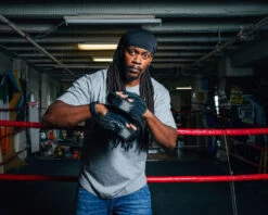 TITLE Black Blitz Micro Mitts -Titleboxing Shop BKBPMBK 4