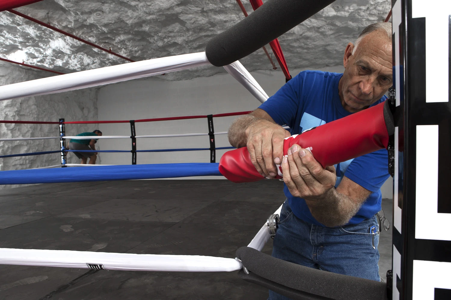 TITLE Boxing Dual Level Drop-N-Lock Competition Ring 6 TITLE Boxing Dual Level Drop-N-Lock Competition Ring - Image 4