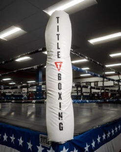 TITLE Boxing Ring Post Pads 2.0 -Titleboxing Shop BRPP2WH