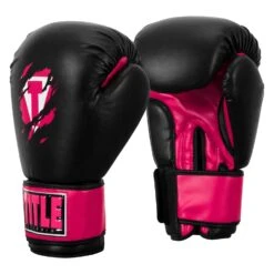 TITLE Classic Shredded Boxing Gloves -Titleboxing Shop CABG10 BK HPK 02