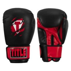 TITLE Classic Shredded Boxing Gloves -Titleboxing Shop CABG10 BK RD 01 0a2f2924 1930 46c9 9949 aba2a1abacd1