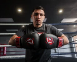 TITLE Classic Shredded Boxing Gloves -Titleboxing Shop CABG10BKRD 1