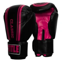 TITLE Classic Speed Boxing Gloves -Titleboxing Shop CABG12 BK PK 2