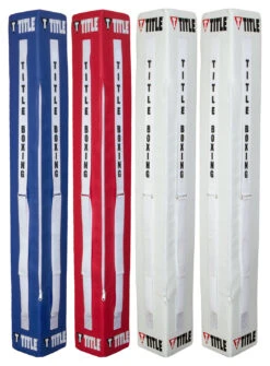 TITLE Boxing Pro Corner Cushions V3.0 – Set Of 4 -Titleboxing Shop CCP3S RD WH BL 02