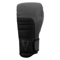 TITLE Boxing Combat Bag Gloves -Titleboxing Shop COMBG2 GR BK 3