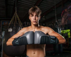 TITLE Boxing Combat Bag Gloves -Titleboxing Shop COMBGGRBK 1