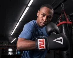 TITLE Classic Fitness Boxing Gloves -Titleboxing Shop CRBG BKWH