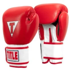 TITLE Classic Leather Super Bag Gloves 2.0 -Titleboxing Shop CSBGL2 RD WH BK 02