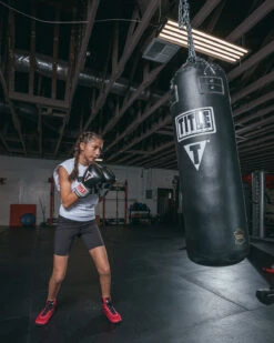 TITLE Classic Leather Super Bag Gloves 2.0 -Titleboxing Shop CSBGL2BK 1