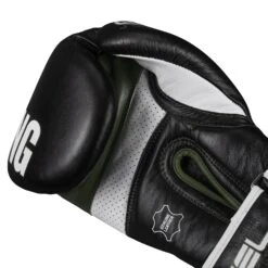 TITLE Boxing Gel Soft Strike Bag Gloves -Titleboxing Shop CSSGBG1 BK GN 05
