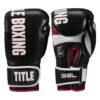 TITLE Boxing Gel Soft Strike Bag Gloves -Titleboxing Shop CSSGBG1 BK RD 01