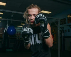 TITLE Boxing Gel Soft Strike Bag Gloves -Titleboxing Shop CSSGBG1BKGR 3