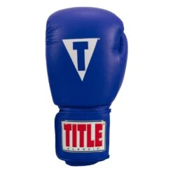 TITLE Classic Leather Elastic Training Gloves 2.0 -Titleboxing Shop CTSGV2 BL 03