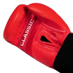 TITLE Classic Leather Elastic Training Gloves 2.0 -Titleboxing Shop CTSGV2 RD 05