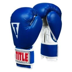 TITLE Classic Pro Style Training Gloves 3.0 -Titleboxing Shop CVVTG3 BL WH 002
