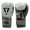 TITLE Boxing Roberto Duran Stone Leather Training Gloves -Titleboxing Shop DHSTG GR BK 1