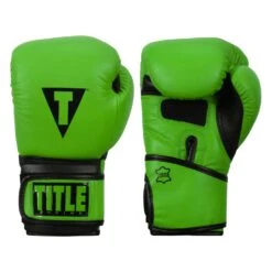 TITLE Boxing Dauntless Training Gloves -Titleboxing Shop DNTTG GN BK 1