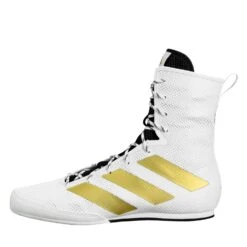 Adidas Box Hog 3 Boxing Shoes -Titleboxing Shop DQU54 WH GD 1