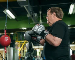 TITLE Boxing Fight Back Leather Boxing Gloves -Titleboxing Shop FBBGLGR 2