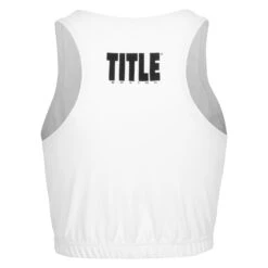 TITLE Boxing Pro Compression Ascent Sports Bra -Titleboxing Shop FCSB WH 3