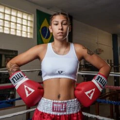 TITLE Boxing Pro Compression Ascent Sports Bra -Titleboxing Shop FCSBWH 1