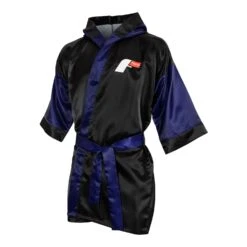 Fighting Full Length Robe -Titleboxing Shop FFLR BK BL 2 900cdb4e ee88 45f5 a51d a74c72dcb76f