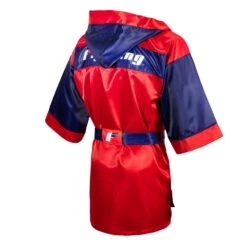 Fighting Full Length Robe -Titleboxing Shop FFLR RD BL 4