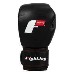 Fighting Leather Heavy Bag Gloves -Titleboxing Shop FLHBG2 BK 3