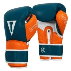 TITLE Boxing Gel Freestyle Training Gloves -Titleboxing Shop FRTTG BL OR WH 2