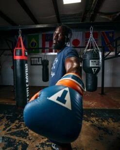 TITLE Boxing Gel Freestyle Training Gloves -Titleboxing Shop FRTTGBLORWH 3