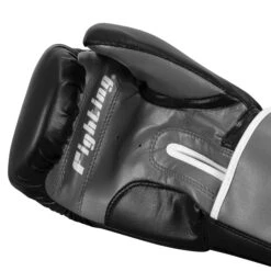 Fighting Big Logo Bag Gloves -Titleboxing Shop FSABG2 BK GR WH 5