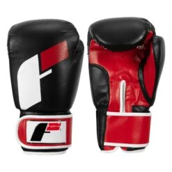 Fighting Big Logo Bag Gloves -Titleboxing Shop FSABG2 BK RD WH 1