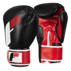 Fighting Big Logo Bag Gloves -Titleboxing Shop FSABG2 BK RD WH 2