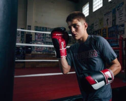 Fighting Big Logo Bag Gloves -Titleboxing Shop FSABG2BKRD 3