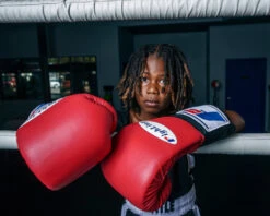 Fighting USA Boxing Competition Gloves - Elastic -Titleboxing Shop FSAGUSRD 3