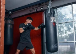 Fighting Fury Professional Lace Training Gloves -Titleboxing Shop FSFTGLBK 1